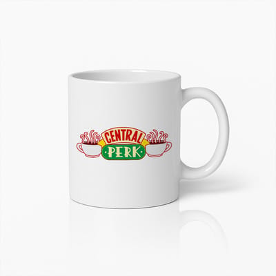 Central Perk Koffiemok 330ml – Friends Serie Geïnspireerde Beker – Cadeau voor Fans en Koffieliefhebbers