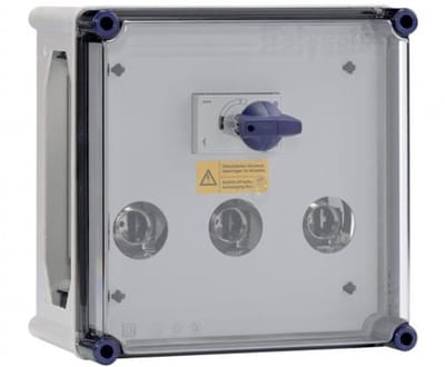 Eaton Halyester voedingkast SRGH25/4 M/DUCO 4P+3xDII