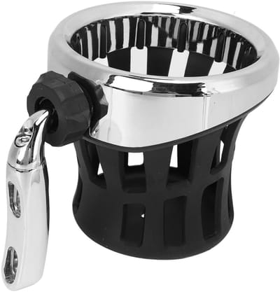 Dailygoods- Drinkhouder Lichtgewicht - Bekerhouder Motorfiets - Aluminium - Eenvoudig te Installeren - Duurzaam Materiaal - Veilig voor Drankjes