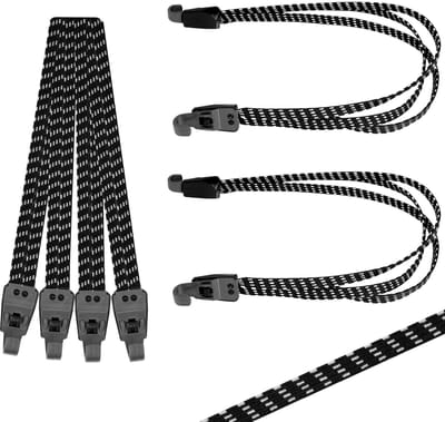 Bagagebanden, fietsbagagebanden, elastische banden met haken voor fiets en motorfiets of andere doeleinden