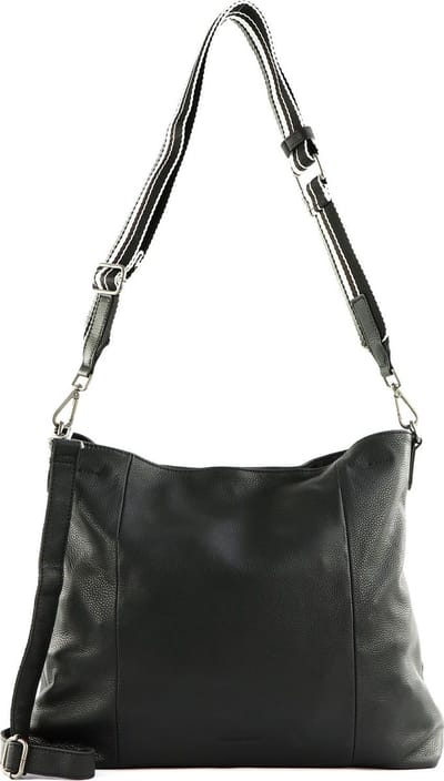 FREDsBRUDER Leren Handian Shopper Black Zwart