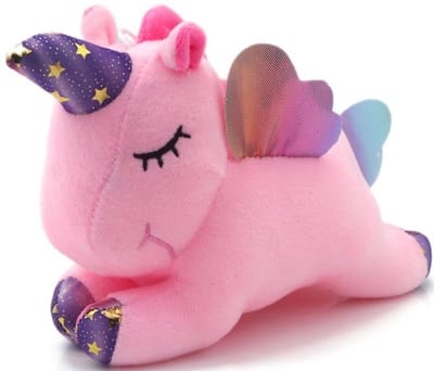 Onweerstaanbaar schattig, deze bijzondere lieve zachte knuffel Unicorn / Eenhoorn 20cm! Altijd leuk voor bijv. kinderkamer, babykamer, woonkamer, auto en nog veel meer plaatsen. Voor uzelf of om cadeau te geven. Bijv. Sinterklaas of schoencadeautje.