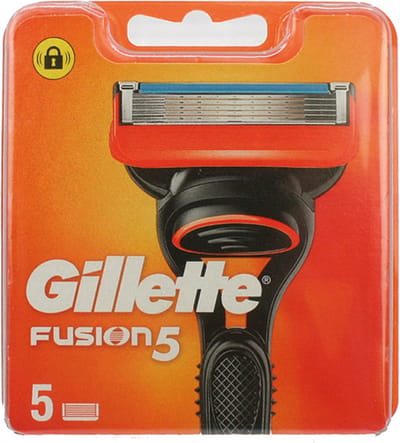 Gillette - Fusion 5 - Navulscheermesjes - 5 Navulmesjes