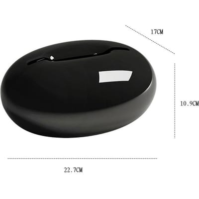 Creatieve Desktop Tissuebox Huishouden High-end Kunst Tissuebox Woonkamer Salontafel Waterdruppel Papieren Doos Tissueboxen