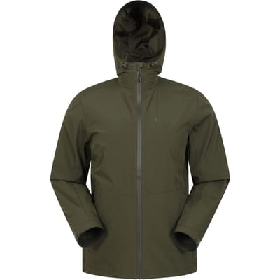 Mountain Warehouse Waterdichte Heren Covert Jacket (Khaki)