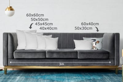 Sierkussens - Kussentjes Woonkamer - 60x40 cm - Koe - Zwart - Wit - Kok