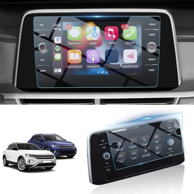 Anti-glare schermbeschermer voor 8" touchscreen, krasbestendig en perfect voor V*W T-R*OC 2017-2024 (2-pack)