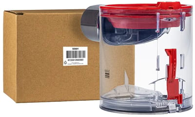 SQOON® Stofreservoir geschikt voor Dyson V7/V8 - Gelijk aan model: 967699-01 - Ideale vervanging voor versleten of beschadigde opvangbak
