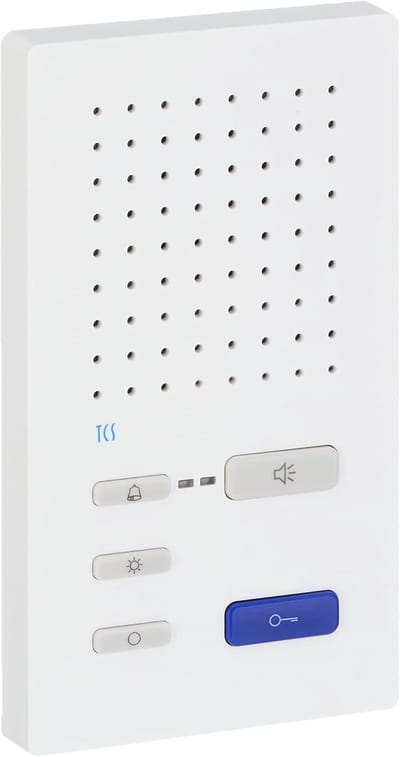 Binnenstation met 5 toetsen voor comfortabele bediening