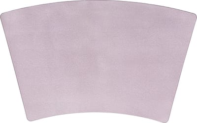 Krumble Placemat - Onderlegger - Diner tafel placemat - Bord onderlegger - PU Leer - Champagne - 50 x 29 cm