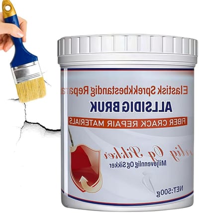 Wandreparatiepasta - Muurplamuur Vulpasta - Muren Herstellen - Scheurbestendig Elastisch - 500 g - Meerkleurig