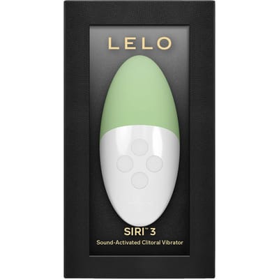 LELO SIRI 3 – Mini Vibrator – Geluidsgeactiveerd – 8 Genotsinstellingen – Pistachio Cream