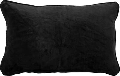 CHLOE | sierkussen 30x50 cm | Raven | zwart | Hoii | met duurzame kussenvulling