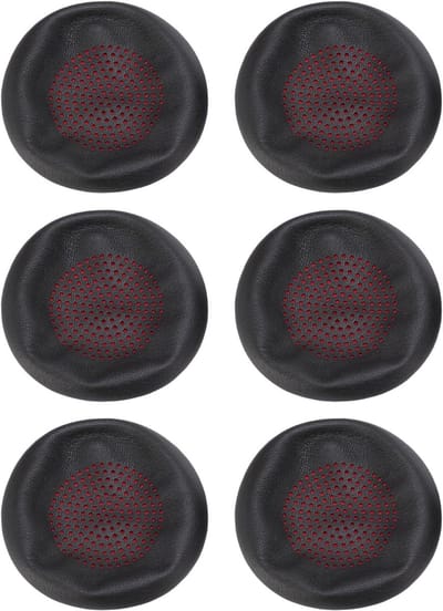 Vervangende Oorkussens voor Voyager Focus 1 2 UC en andere modellen, Comfortabele en Zachte Oorkussens voor Hoofdtelefoons, Ideaal voor Langdurig Gebruik
