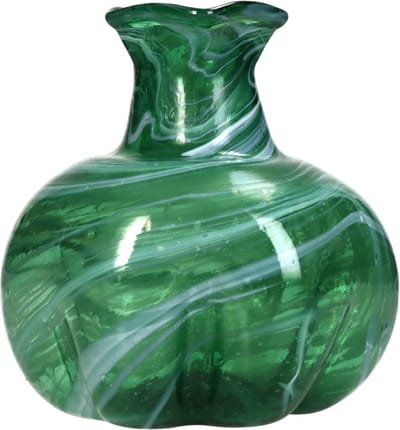 HD Collection Vaas Waves - Glas - - 15 x 15 x 15 cm (BxHxD)