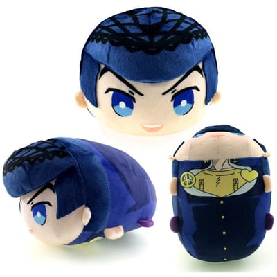 20cm JoJo's Bizarre Adventure Oreiller Peluche Coussin Higashikata Josuke Giorno Giovanna Cosplay Poupée en Peluche Jouet pour Fans d'Anime 20cm 14cm 12cm