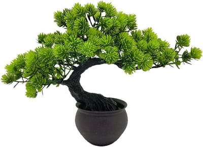 Dailygoods- Bonsai Kunstplant - Kunstmatige Bonsai Boom - Nepplant voor Binnen - Decoratie voor Huis en Kantoor - Milieuvriendelijk Materiaal - Tijdbesparend en Onderhoudsvrij