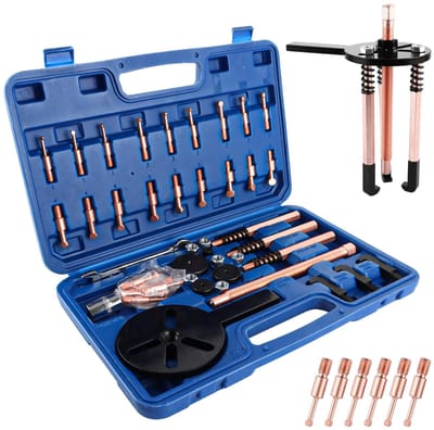Dailygoods- Lagertrekkerset 35-in-1 - Meerdere maten - Inclusief accessoires - Geschikt voor diverse lagers - Duurzaam materiaal - Handige opbergkoffer - Trekkerset