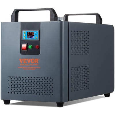 Industriële Waterkoeler Laserkoeler Koelsysteem met Ingebouwde Compressor 12L Watertank Capaciteit, 7,2L/min Max. Debiet, 200W Koelcapaciteit