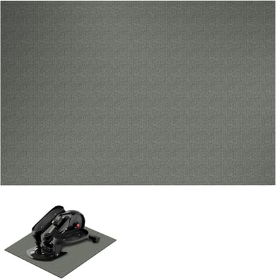 Hometrainer Mat - Hometrainer Onderlegger - Vloerbescherming - Anti-slip - 50x60cm - Donkergrijs