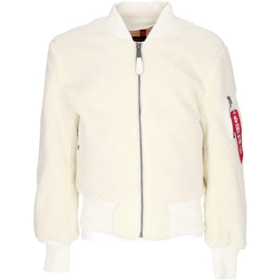 Ma-1 Teddy gebroken witte herenbeer