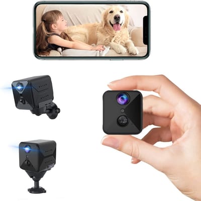 Mini Wifi Camera Full HD met Nachtzicht en Bewegingsdetector | Lange Standby Tijd