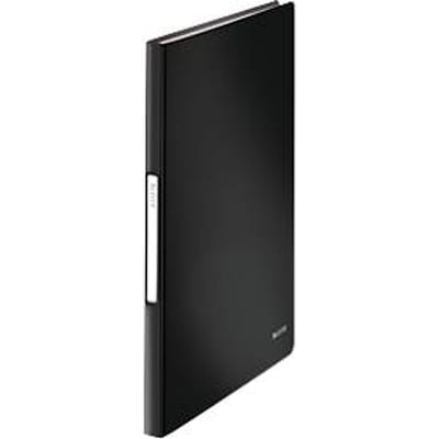 LEITZ presentatiemap Solid, voor A4-formaat, 40 hoesjes, zwart