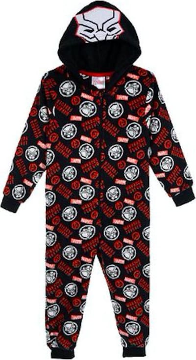 Marvel Avengers onesie - zwart - Maat 104 / 4 jaar