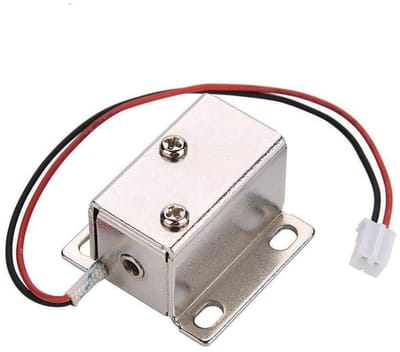 Dailygoody - Elektrische Solenoïde Lock - Beveiligingsslot voor Deurkast - Hoge Veiligheid - 360 Graden Installatie - Ideaal voor Beveiligingssys
