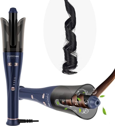 Automatische Krultang - Haarstyler - Professioneel Krullen - Keramische Coating - 32mm Diameter - Blauw