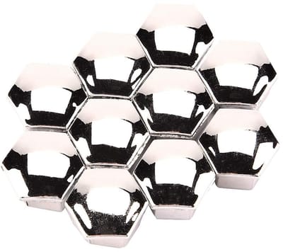 Dailygoods- Wielmoer Vervanging 20 Stuks - Wielmoerdoppen - Wielmoerkapjes - Bescherming tegen Wegschade - Eenvoudig te Installeren - Roestbestendig - Wielmoerdop
