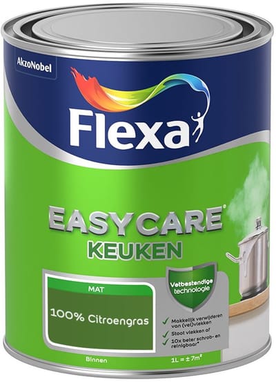 Flexa - Easycare Keuken - 100% Citroengras - Mengverf - 1 L