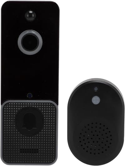 Draadloze Deurbelcamera - Videodeurbel HD - Huisbeveiliging - 5G Wi-Fi Connectie - 1080P Resolutie - Zwart