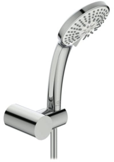 Ideal Standard Idealrain badset: doucheslang 125cm handdouche 100mm 3 standen en verstelbare handdouchehouder chroom