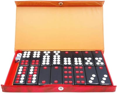 Pai Gow Tegel Set - Chinees Dominospel - Feestspellen Spelen - 32 Tegels en Dobbelstenen - Maat 24# - Niet gespecificeerd