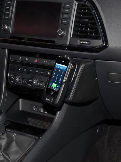 Kuda houder geschikt voor Seat Ateca 2017-2019 Kleur: Zwart