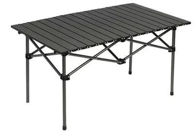 Opvouwbare Campingtafel met Stoelen – Aluminium Picknicktafel 95x55x50 cm – Licht & Draagbaar met Tas – Outdoor Reistafel voor Kamperen & Picknicken
