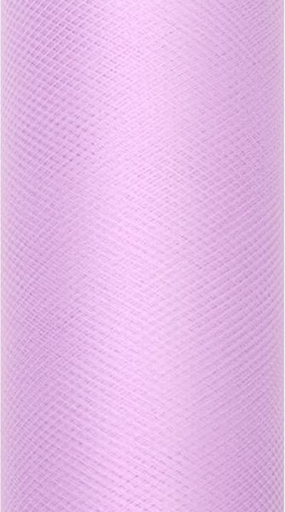 Partydeco Lavendel tule - 30 cm breed x 9 meter