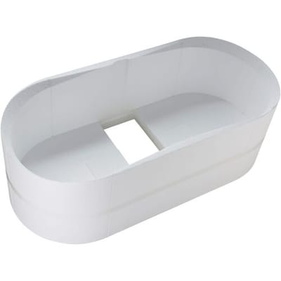 Sturotec tub support for LAUFEN Thallium Duo Oval built-in bathtub 180 x 80 cm, STWLB032