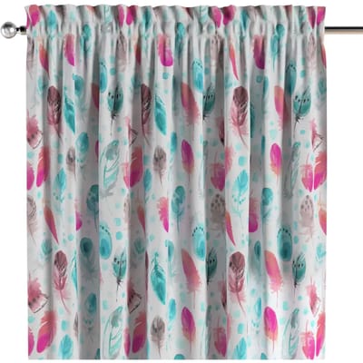 Gordijn met split en volants Yellow Tipi Magic Collection