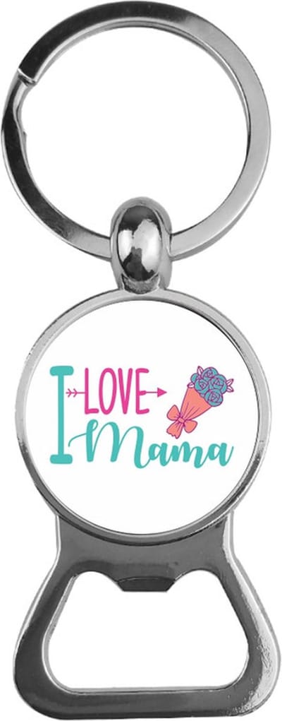 Bieropener Glas - I Love Mama