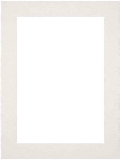 Passe-Partout Fotomaat 40x50 cm - Lijstmaat 45x60 cm - Lichtgrijs - Museumkarton - Fotolijst niet inbegrepen