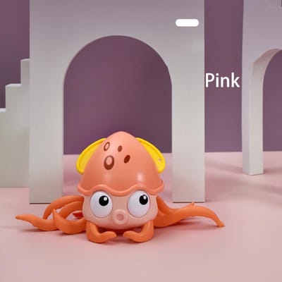 Baby Bad Speelgoed Kinderen Octopus Opwindbaar Touw Getrokken Kruipen Land Water Speelgoed Trekken Lopen Speelgoed Zwemmen Water Speelgoed Kinderen Cadeau