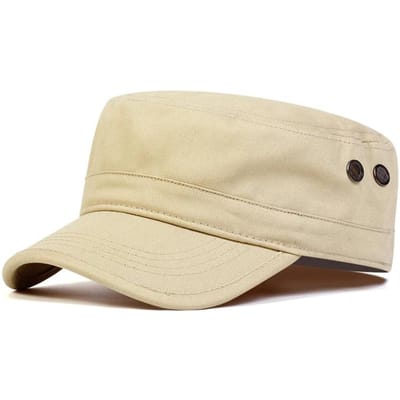 Unisex Camouflage Met Poriën Serie Platte Top Baseballpetten Lente Herfst Zeemanspetten Mannen Platte Top Kapitein Militaire Petten beige