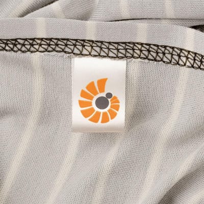 Draagdoek Pasgeborenen - Elastische Doek - Baby Dragen - Gemaakt van Tencel - Tot 113 kg - Grey Stripes