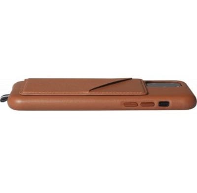 Artefakt Paris, Hoesje geschikt voor iPhone 11 Pro - Elysée Leer met Afneembare Magnetische Kaarthouder, Bruin