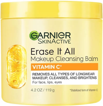 Garnier Erase It All Makeup Cleansing Balm met Vitamine C 119g – Gezichtsreiniger & Make-up Remover – Verhelderende Balm