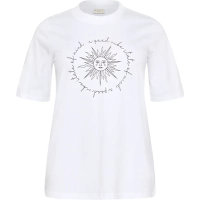 Dames-T-shirt KAFFE Curve KCFrey