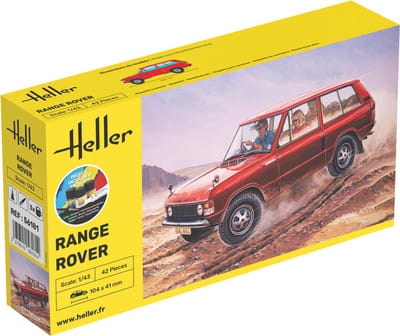 Heller Modelbouwpakket Auto - 56181 Range Rover - Auto - Starter Kit Plastic - 1:43 - Modelbouw