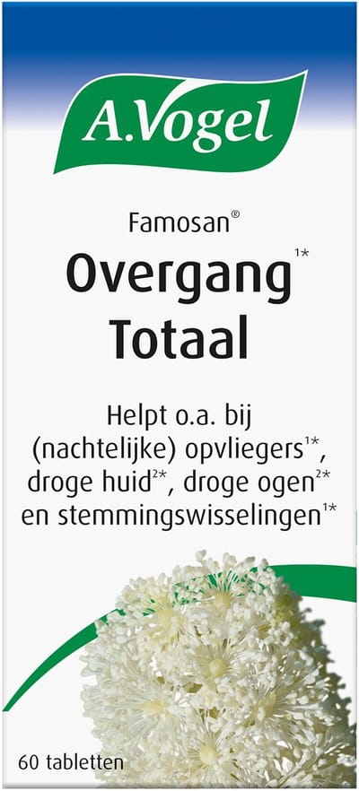 A.Vogel Famosan Overgang Totaal tabletten - Helpt bij veelvoorkomende overgangsverschijnselen - 60 st